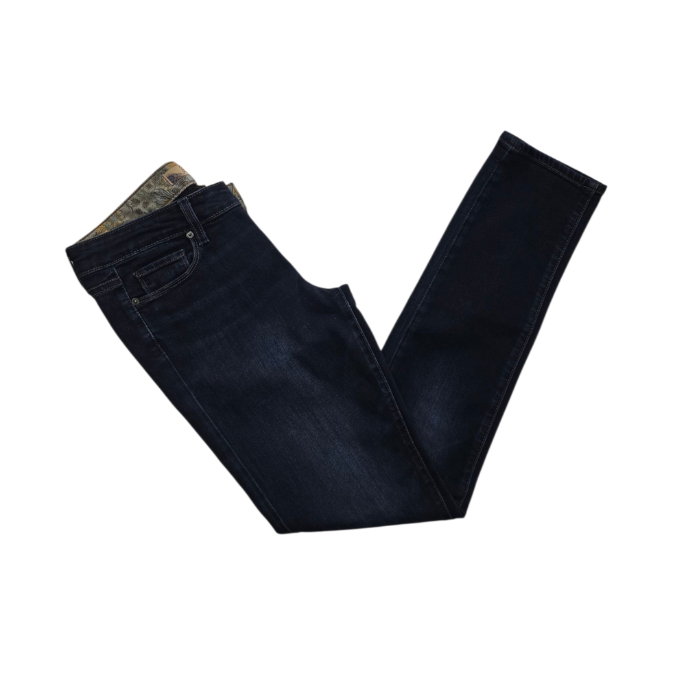Paige Dark Wash Skinny Jeans
